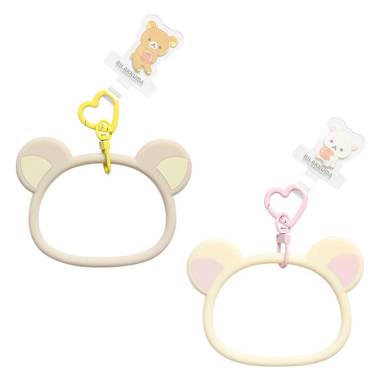 マルチリングプラス シリコンブレスレット リラックマ  リングストラップ ブレスレット スマホリング 落下防止 grc-379 |  | 01