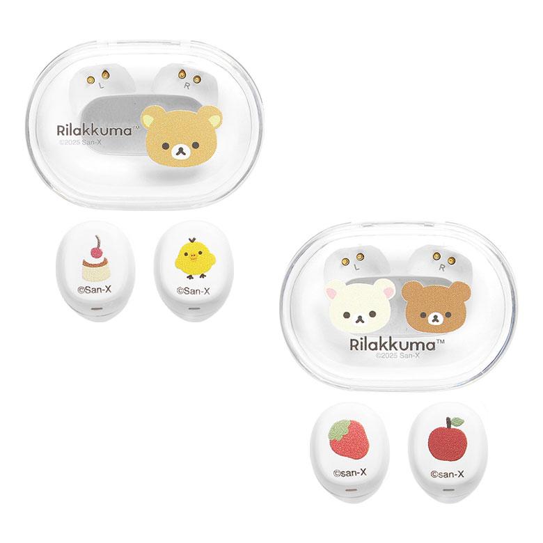 ワイヤレスイヤホン Bluetooth5.3 リラックマ 充電ケース付き 両耳タイプ スマホ用 かわいい キャラクター |  | 01