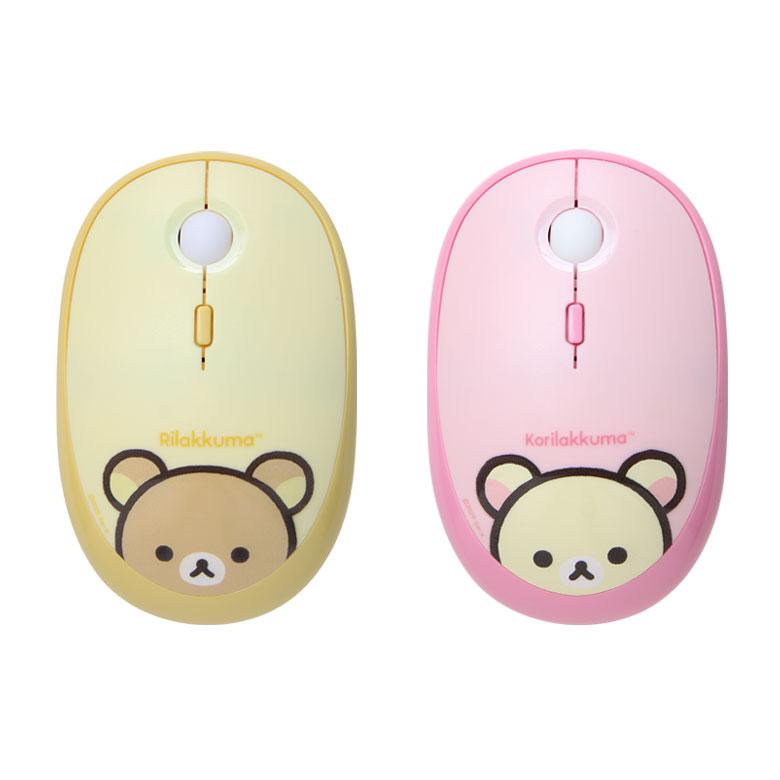 リラックマ  Bluetooth ワイヤレスマウス 光学式 無線 右利き 左利き Rilakkuma コリラックマ grc-419 |  | 01