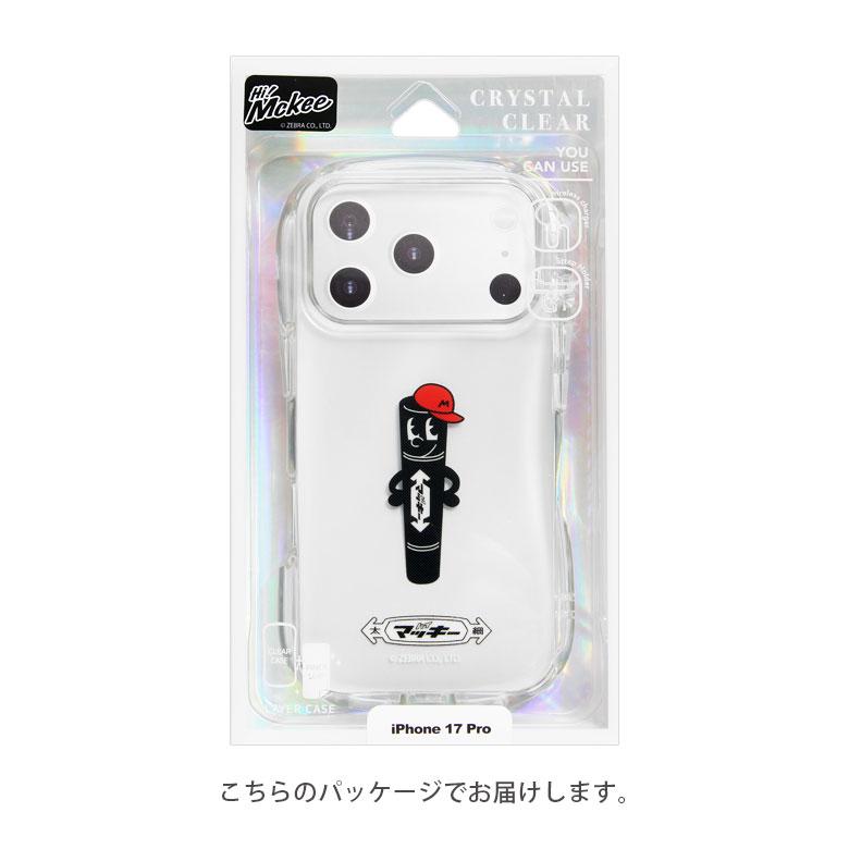 Hi! Mckee マッキー iPhone17Pro ケース クリスタルクリアケース ソフトカバー iPhone17 pro アイフォン17 プロ hm-02 |  | 08