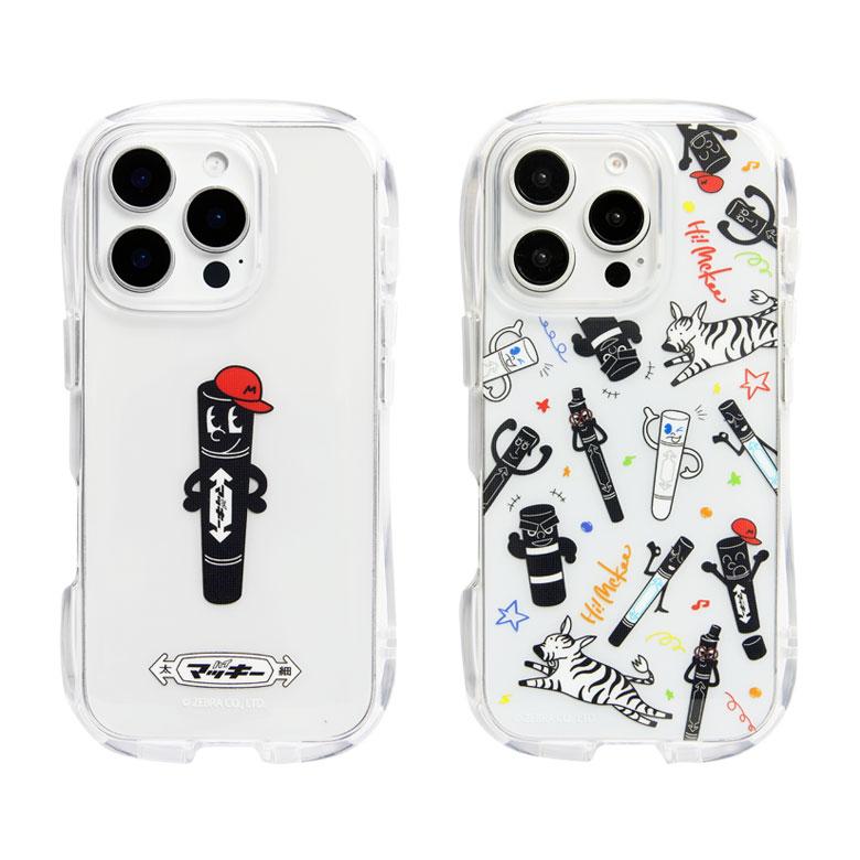 Hi! Mckee マッキー iPhone16Pro ケース クリスタルクリアケース ソフトカバー iPhone16 pro アイフォン16 プロ hm-04 |  | 01