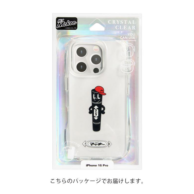 Hi! Mckee マッキー iPhone16Pro ケース クリスタルクリアケース ソフトカバー iPhone16 pro アイフォン16 プロ hm-04 |  | 08