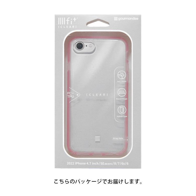 iphone se ケース 第2世代 第3世代 イーフィット IIIIfit Clear クリア iPhone8 iPhone7 ハイブリッドケース ift-111 |  | 08