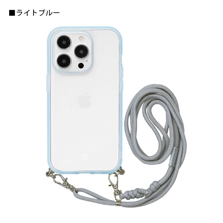 iPhone14Pro ケース IIIIfit Loop ストラップ紐付き 携帯ケース ショルダー アイフォン14プロ ストラップ 肩掛け 斜め掛け ift-134 |  | 11