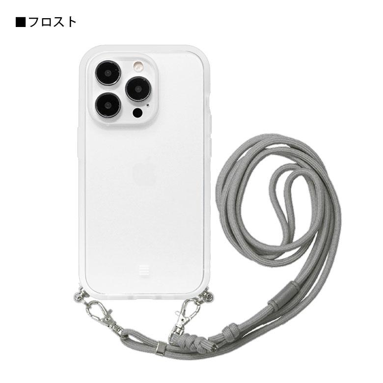 iPhone14Pro ケース IIIIfit Loop ストラップ紐付き 携帯ケース ショルダー アイフォン14プロ ストラップ 肩掛け 斜め掛け ift-134 |  | 12