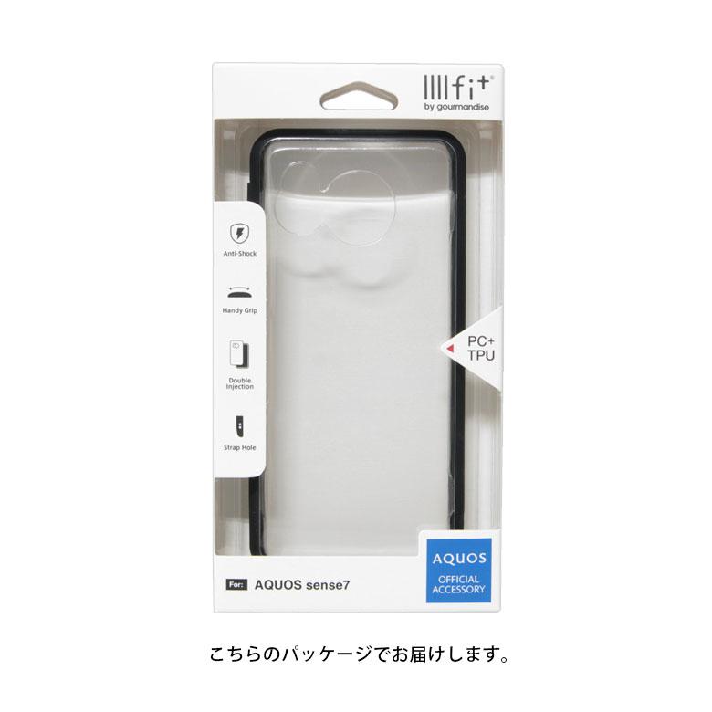 AQUOS sense7 ケース IIIIfit Clear アクオス SH-53C SHG10 アクオスセンス7クリア カバー ift-146 |  | 07