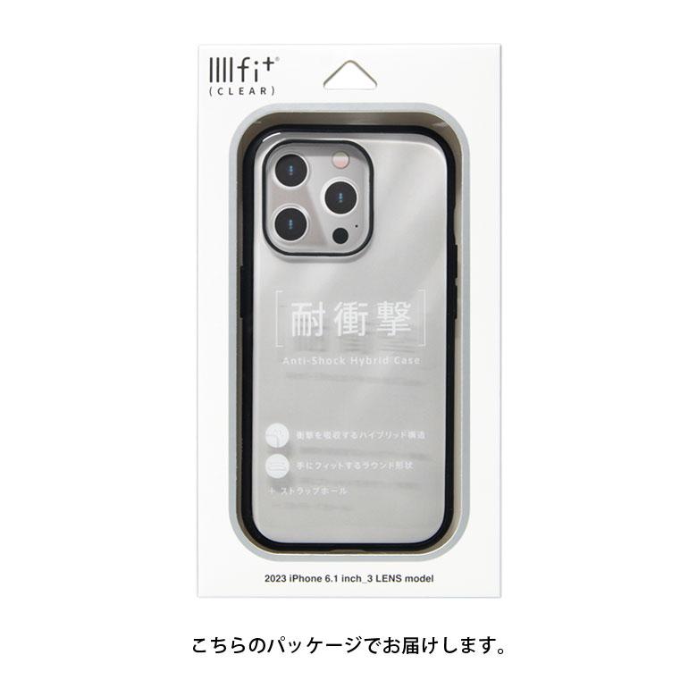 iPhone15Pro ケース クリア IIIIfit Clear iPhone15 Pro アイフォン15 プロ カバー ift-158 |  | 09