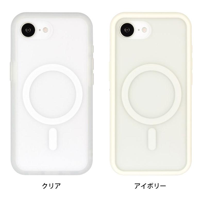 iPhone16e ケース IIIIfit プランプフレーム マグネット内蔵 クリア iPhone16 e アイフォン アイホン 耐衝撃 シンプル かわいい クリア ハード |  | 06