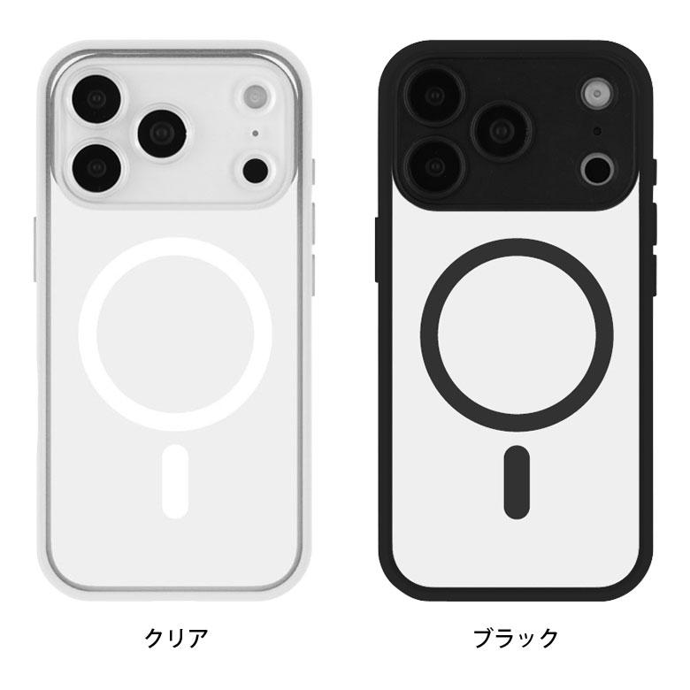 iPhone17Pro ケース MagSafe対応 IIIIfit プランプフレーム クリア ハイブリッド アイフォン 17 pro ift-190 |  | 06