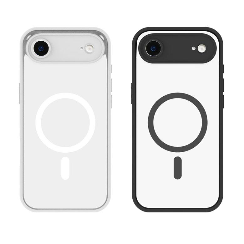 iPhone Air ケース MagSafe対応 IIIIfit プランプフレーム クリア ハイブリッド アイフォンAir ift-191 |  | 01