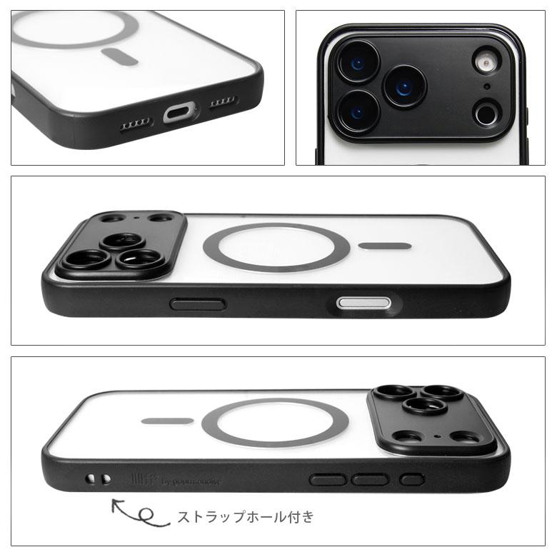 iPhone18 Pro Max iPhone17 Pro Max ケース MagSafe IIIIfit プランプフレーム クリア ハイブリッド 耐衝撃 推し活 ift-199 |  | 04