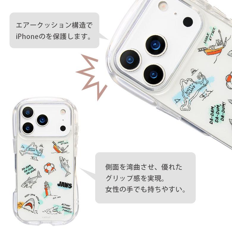 iPhone17Pro ケース ジョーズ JAWS アイフォン17プロ クリスタルクリアケース 透明 クリア TPU ソフトカバー スマホケース 保護ケース jaws-24a |  | 03