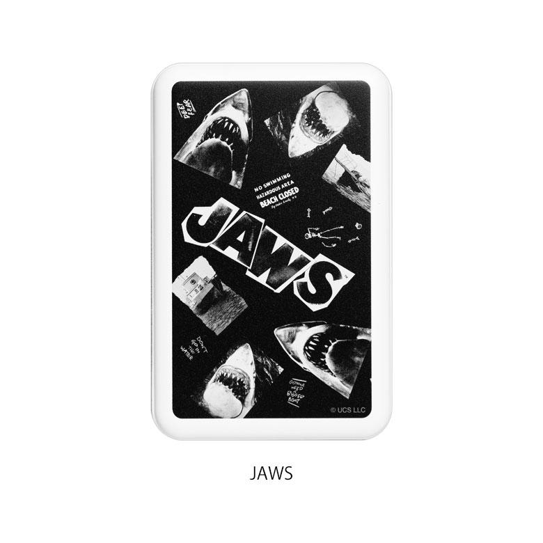 JAWS ジョーズ MagSafe モバイルバッテリー 5000mAh ワイヤレス充電