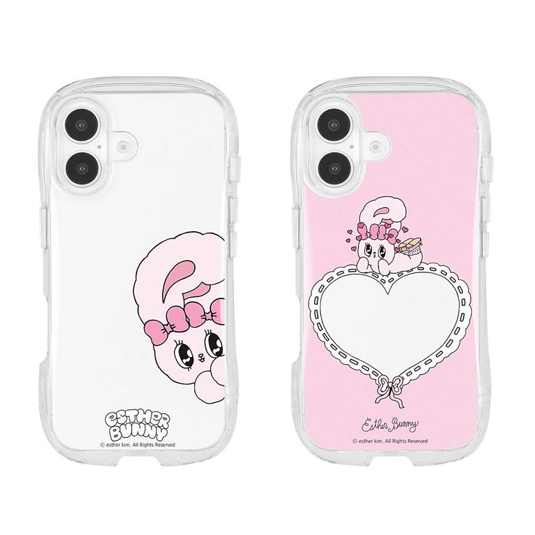 Esther Bunny　iPhone 16 クリスタルクリアケース ソフトカバー iPhone16 アイフォン16　keb-01 |  | 01