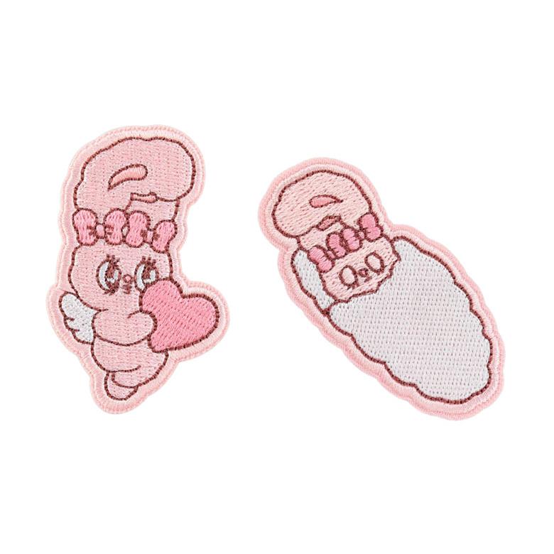 Esther Bunny エスターバニー 刺繍モバイルステッカー スマホステッカー デコレーション シール かわいい keb-15 |  | 01