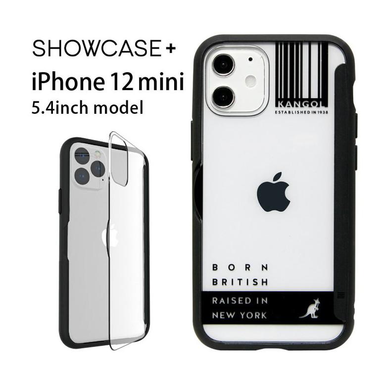 iPhone12 mini ケース カンゴール KANGOL SHOWCASE+ クリア 写真やメモが挟めるケース iPhone12 mini アイフォン12 ミニ  kgl-20a | 