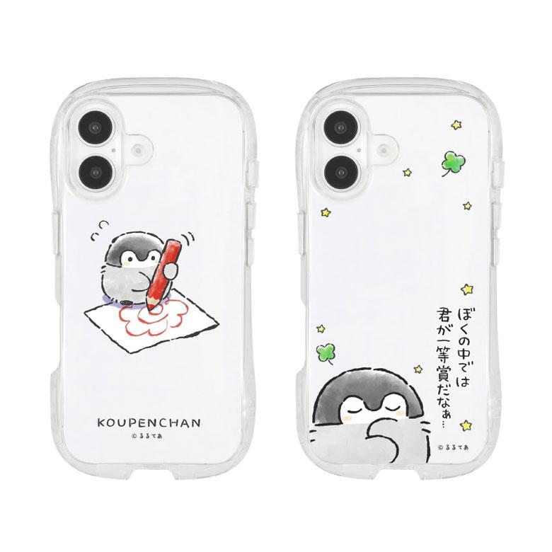 iPhone16 ケース コウペンちゃん クリスタルクリア ソフト カバー iPhone 16 アイフォン16  クリア TPU 透明 薄型 軽量 耐衝撃 ソフトケース kpc-14 |  | 01