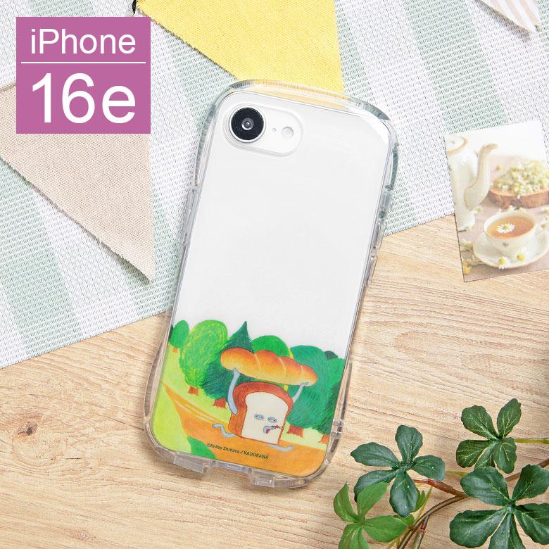 iPhone16e ケース パンどろぼう クリスタルクリアケース クリア ソフトカバー iPhone16e アイフォン16e TPU kpd-03a | 