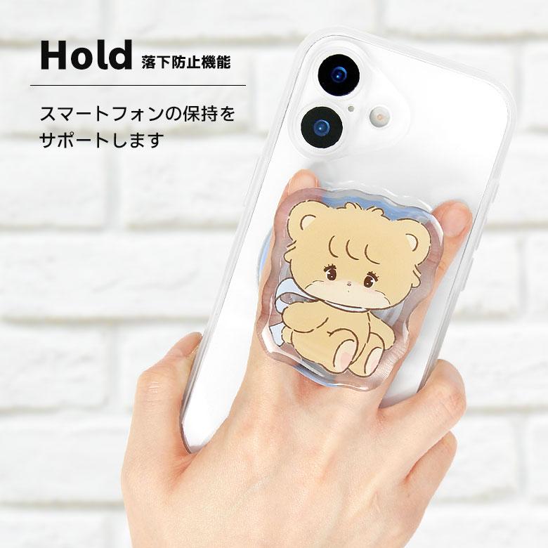 Lil ala mode リルアラモード MagSafe対応 ダイカット クリア POCOPOCO ムース ラテ キャミー スフレ スマホグリップ スタンド lam-09 |  | 04
