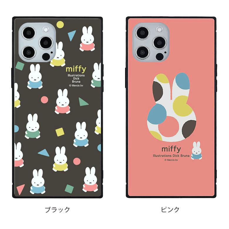 iPhone 12 Pro Max ケース ミッフィー オータムカラー ガラス スクエア iPhone12pro max アイフォン12 ProMax ケース  mf-193 |  | 04