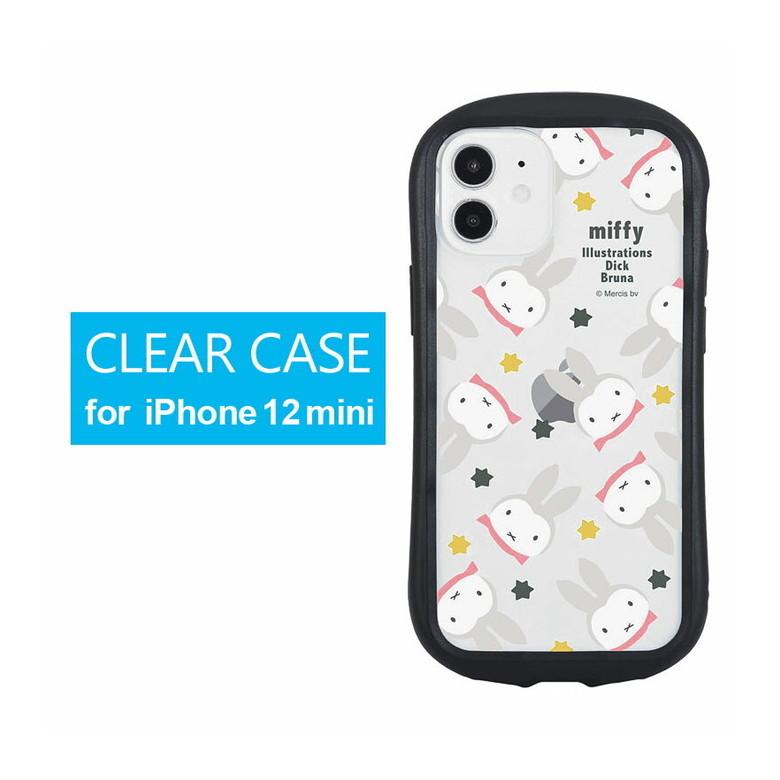 iPhone12 mini ケース ミッフィー クリア miffy snow スマホ カバー mf-236a | 