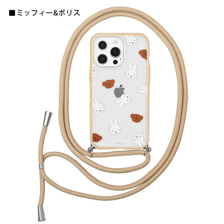 ♡みっふい♡ iPhone13 Pro ケース ミッフィー IIIIfit Loop ストラップ紐付き