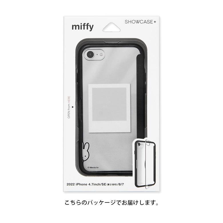 iphone se ケース 第2世代 第3世代 ミッフィー SHOWCASE+ クリア 写真やメモが挟めるケース iPhone8 mf-304 |  | 08