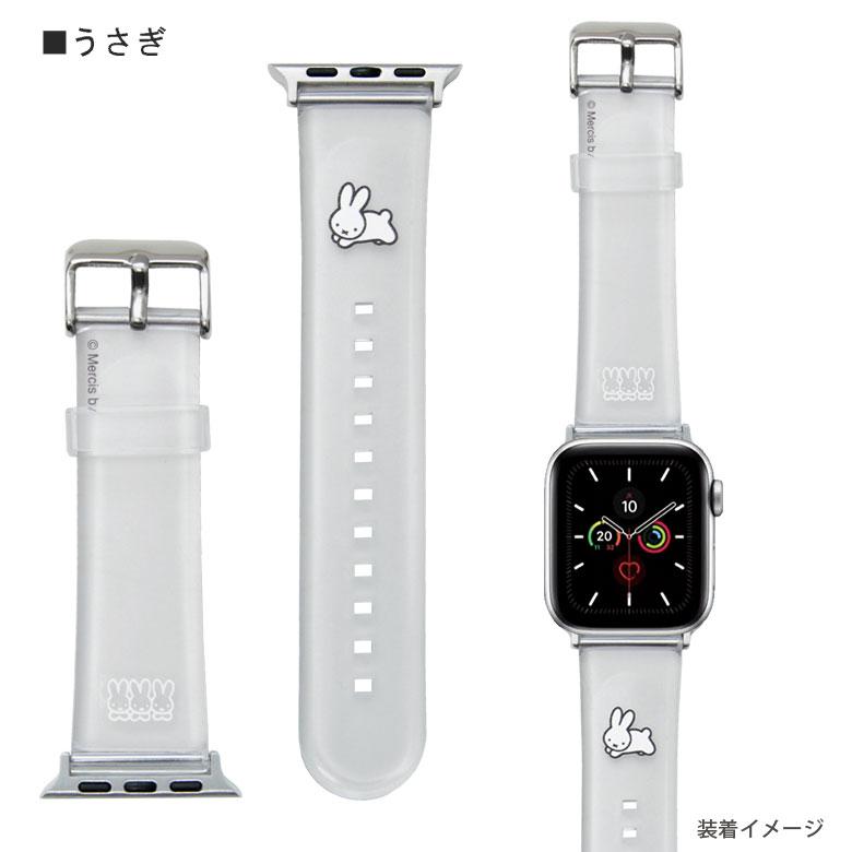 Apple Watch バンド ミッフィー 41mm 40mm 38mm 着せ替え ベルト