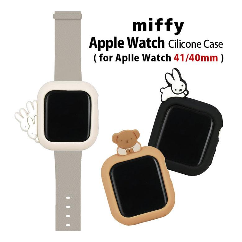 アップル ウォッチ3  グーフィー Apple Watch カバー ミッフィー シリコンカバー 41mm 40mm ケース
