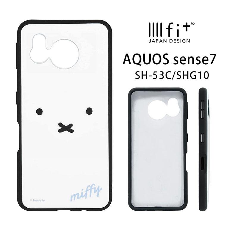 AQUOS sense7 ケース ミッフィー IIIIfit アクオス wish SH-53C