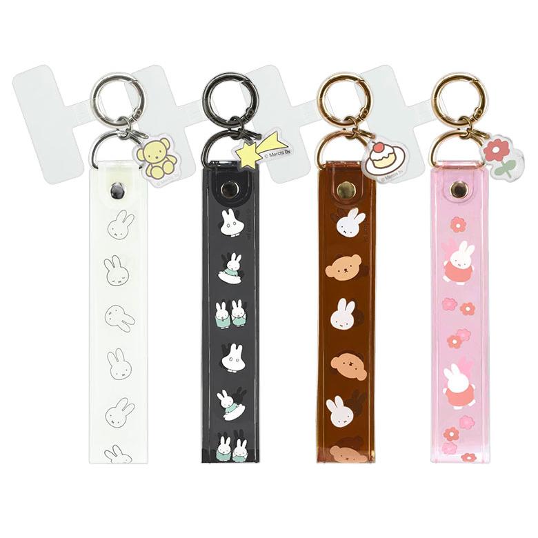 マルチリング プラス ハンド ストラップ セット ミッフィー クリア