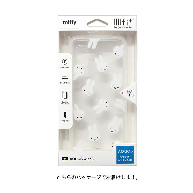 AQUOS wish3 IIIIfit ミッフィー クリアケース アクオス wish 3 ケース SH-53D A302SH mf-421cl |  | 05