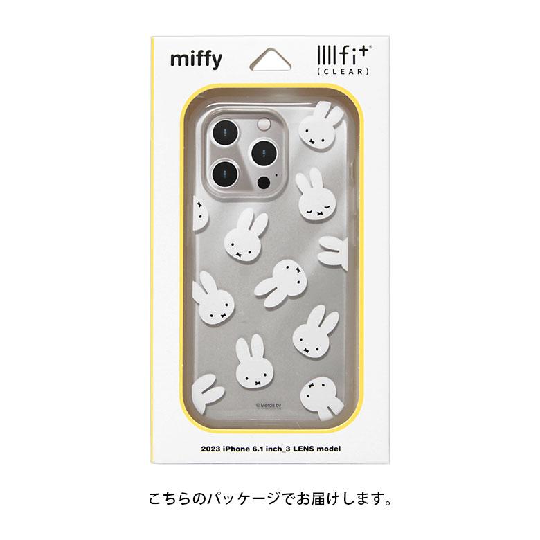 iPhone15Pro ケース ミッフィー IIIIfit Clear クリア iPhone15 Pro アイフォン15 プロ カバー mf-442 |  | 09