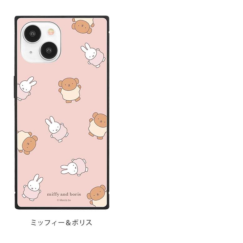 iPhone15 ケース スクエア ミッフィー ガラス 携帯ケース アイフォン15 iphoneケース アイホン15ケース 13 14 |  | 05