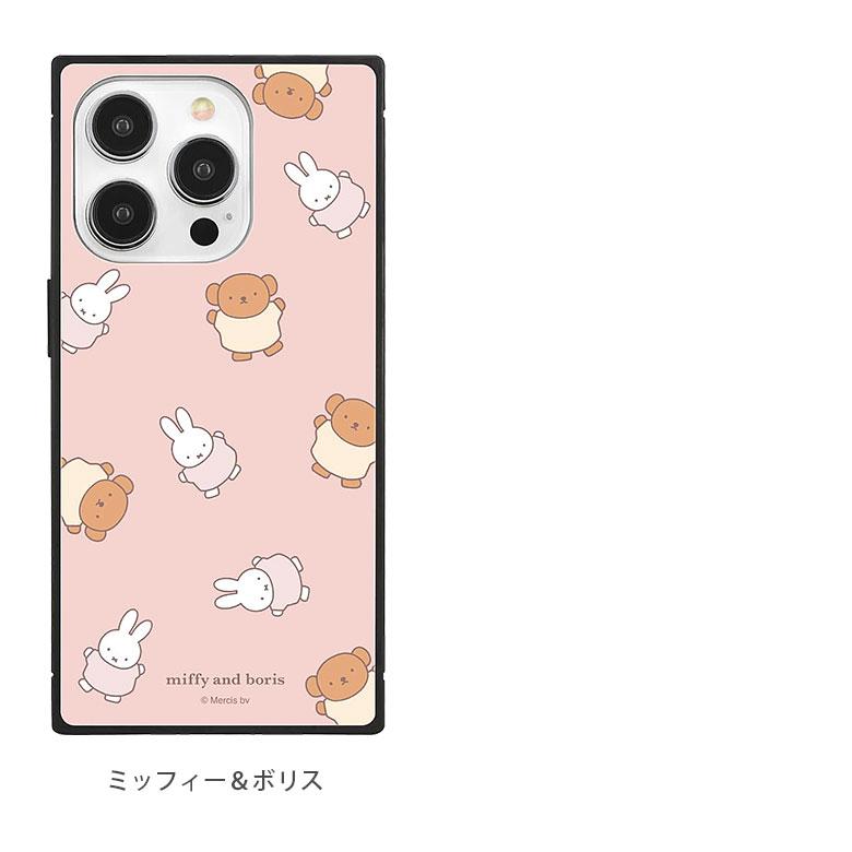 iPhone15Pro ケース スクエア ミッフィー ガラス アイフォン15 プロ ケース　mf-465 |  | 06