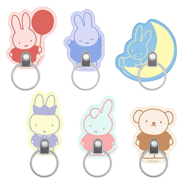 スマホリング ミッフィー リングスタンド  スマートフォンリング  落下防止 mf-494 |  | 01