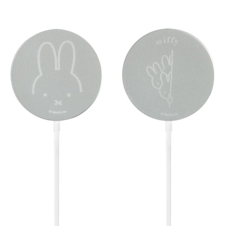 ワイヤレス充電器 iPhone Type-C MagSafe対応 ミッフィー Qi対応 かわいい スリム マグセーフ iPhone15 iPhone14 iPhone13 キャラクター |  | 01