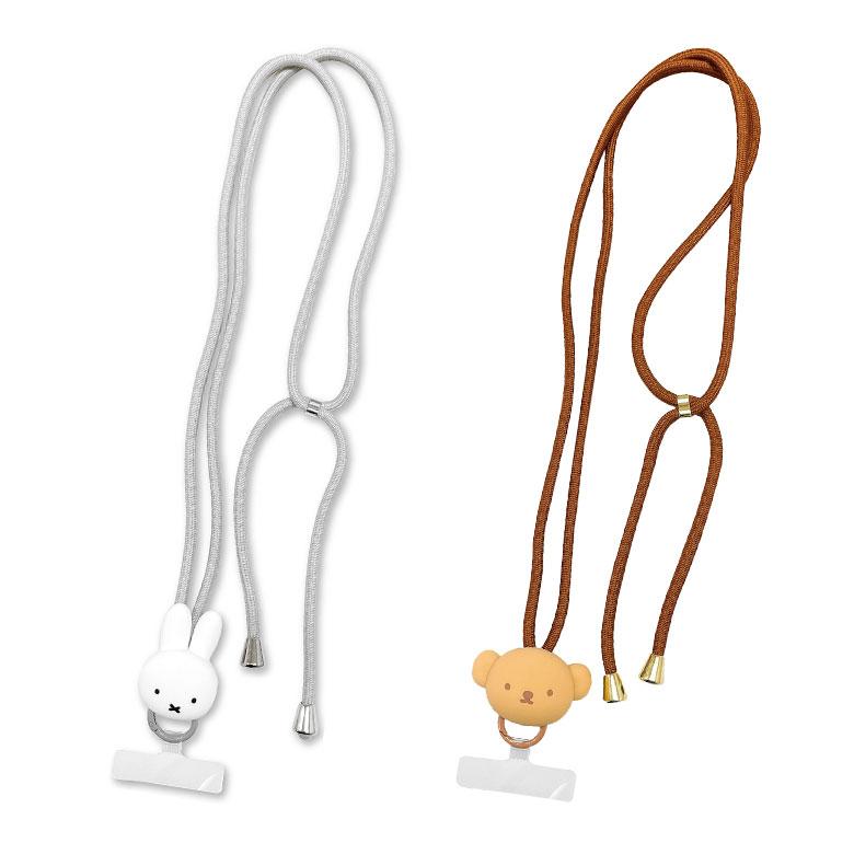 マルチリングプラス ストラップセット マスコット付き ミッフィー スマホショルダー mf-507 |  | 01