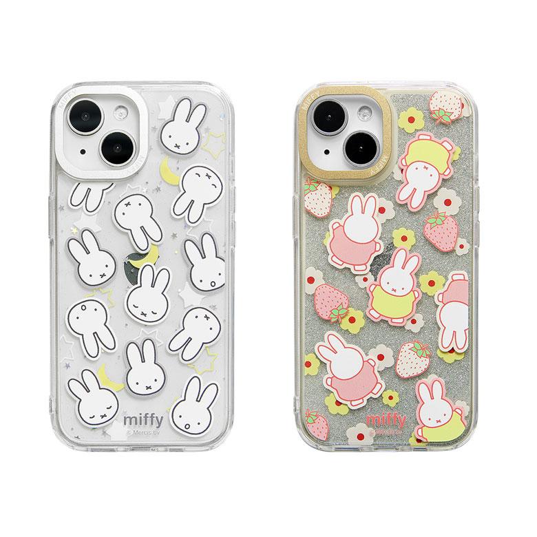 iPhone15 ケース ミッフィー Camera Frame クリアケース ソフトカバー インナーシート付き iPhone14 iPhone13 mf-620 |  | 01