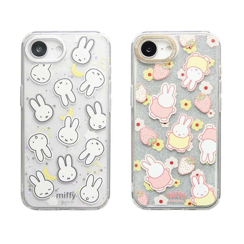iPhone16e ケース ミッフィー miffy Camera Frameクリアケース ソフトカバー インナーシート付き mf-622 |  | 01