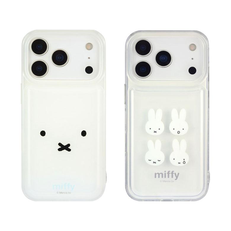 iPhone17Proケース ミッフィー IIIIfit Clear クリアケース 透明 iPhone17 pro アイフォン17 プロ カバー mf-625 |  | 01