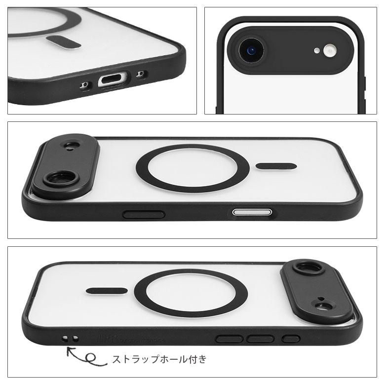 iPhone Air ケース ミッフィー iPhone Air ケース MagSafe対応 IIIIfit プランプフレーム 半透明 クリア ハイブリッド アイフォンAir mf-632 |  | 04