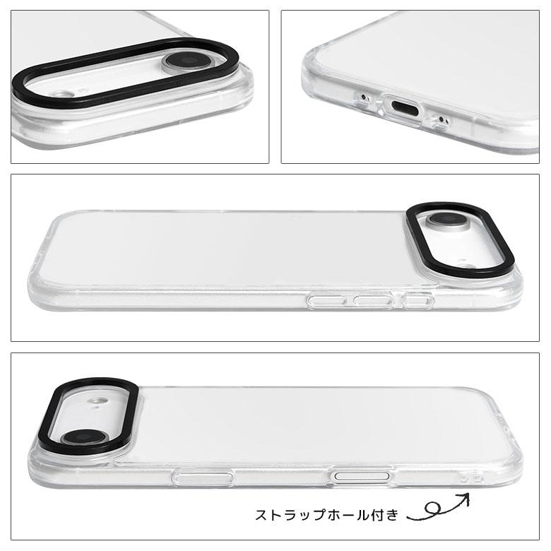 iPhone Air ケース ミッフィー Camera Frameクリアケース ソフトカバー