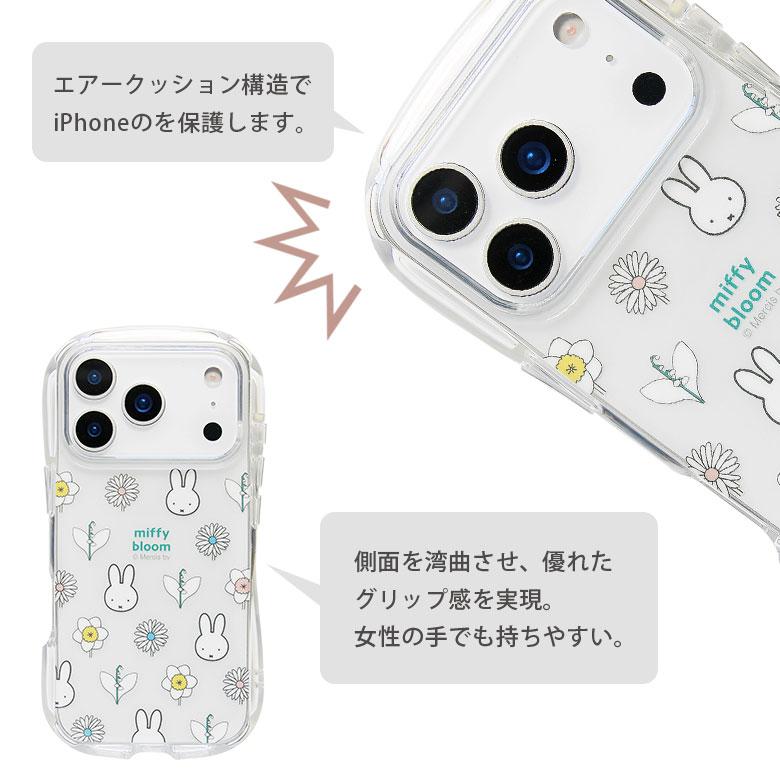 ミッフィー miffy bloom　iPhone 17 Pro クリスタルクリアケース ソフトカバー iPhone17 pro アイフォン17 プロ　mf-650a |  | 03