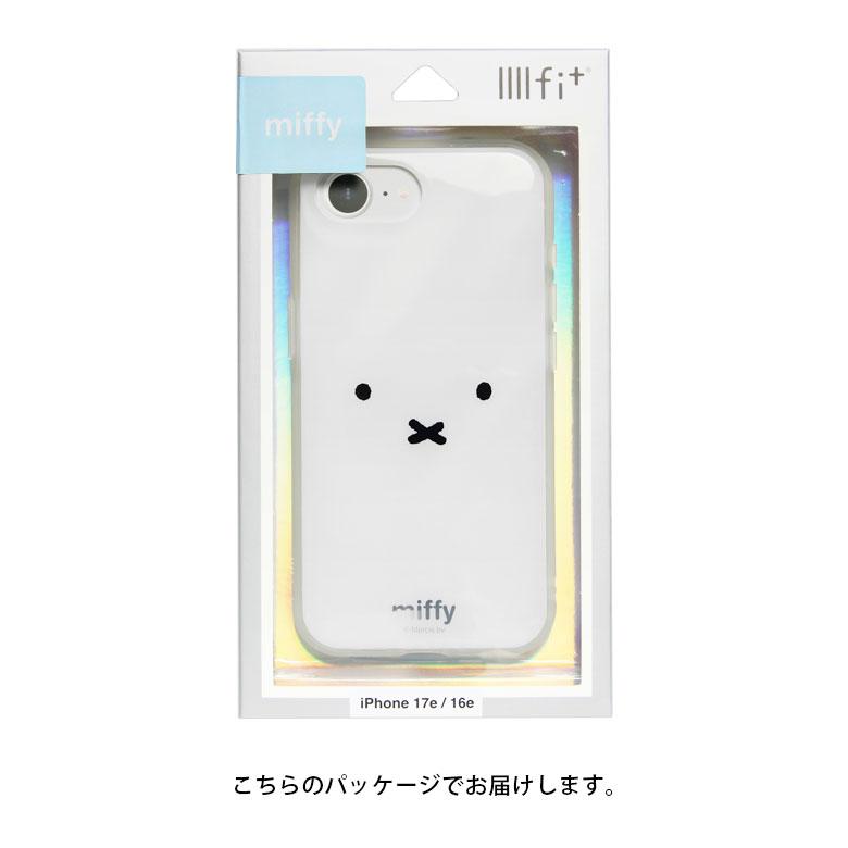 ミッフィー iPhone17e iPhone16e ケース クリア IIIIfit Clear カバー