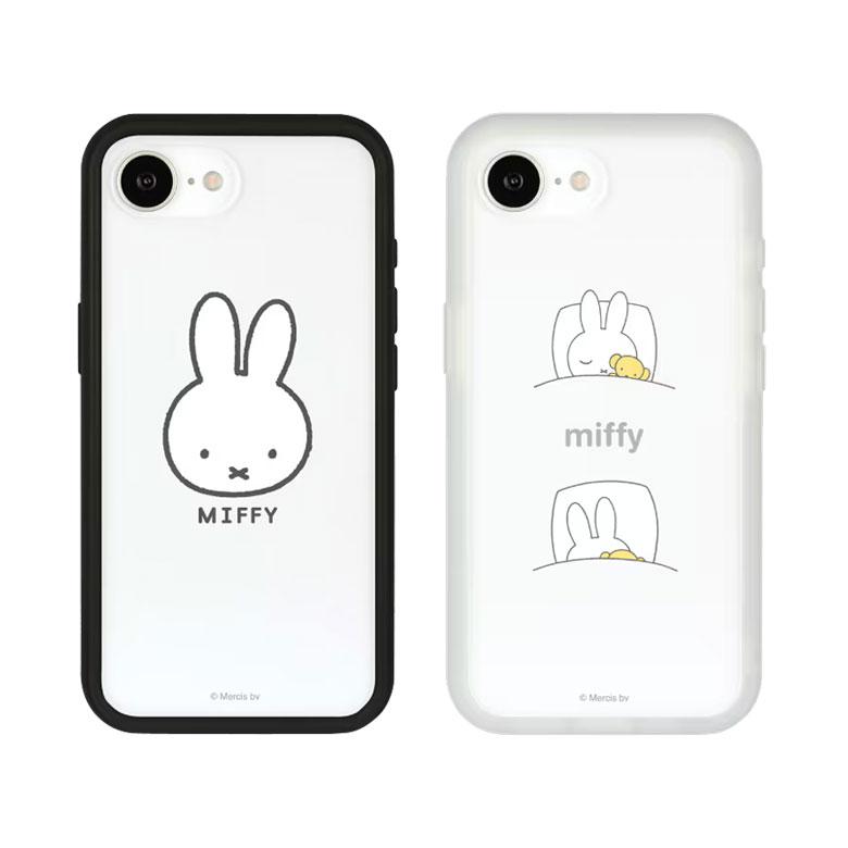 ミッフィー iPhone17e iPhone16e ケース クリア IIIIfit プランプフレーム 半透明 mf-676 |  | 01