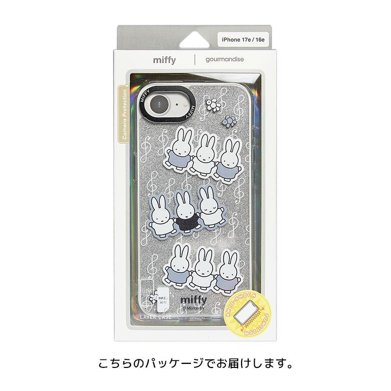 ミッフィー iPhone17e iPhone16e ケース Camera Frameクリアケース ソフト カバー インナーシート付き mf-678 |  | 09