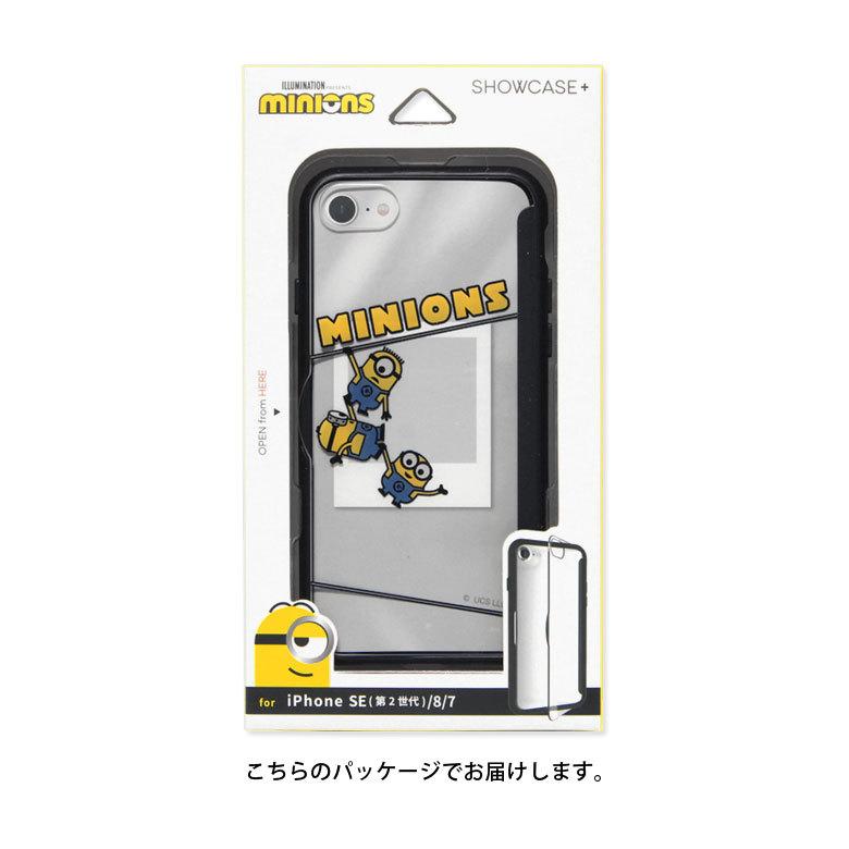 iPhone se ケース 第2世代 ミニオンズ SHOWCASE+ ケース 写真やメモが挟めるケース iPhone8 クリアケース アイフォンSE2 mini-237 |  | 08