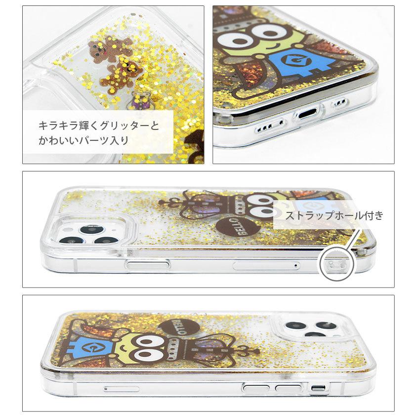 iphone12 ケース iphone12 pro クリア ミニオンズ グリッターケース ラメ iPhone 12 iPhone 12 pro アイフォン12 アイホン12ケース 透明 キャラクター |  | 02