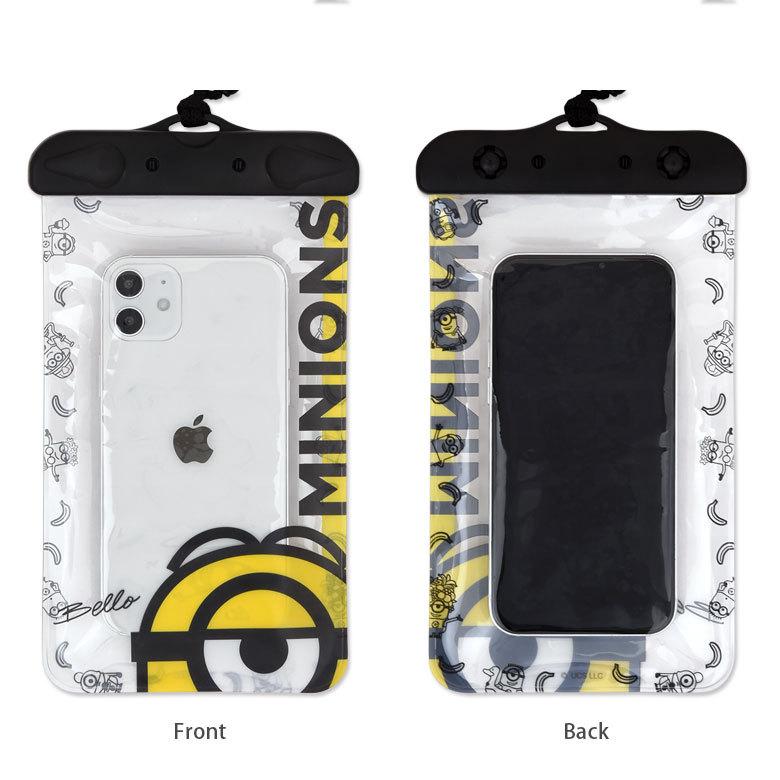 防水ポーチ IPX6 ミニオンズ ミニオンスマホ 防水 ポーチ スマホポーチ　mini-252 |  | 03